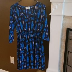 Everly Geometric Tribal Print Dress